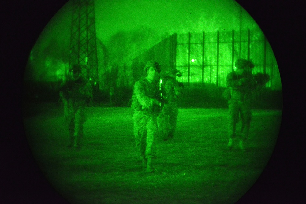 173rd Airborne Brigade, Military Operations Urban Terrain exercise at Caserma Ederle Vicenza, Italy