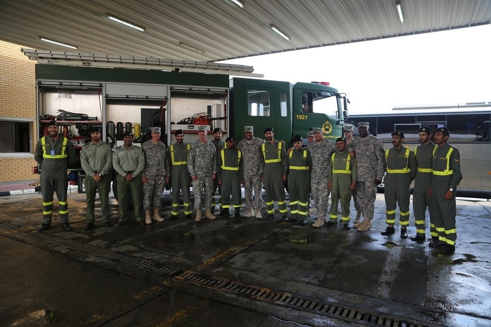 Sustainer command teams meet with Kuwait National Guard counterparts