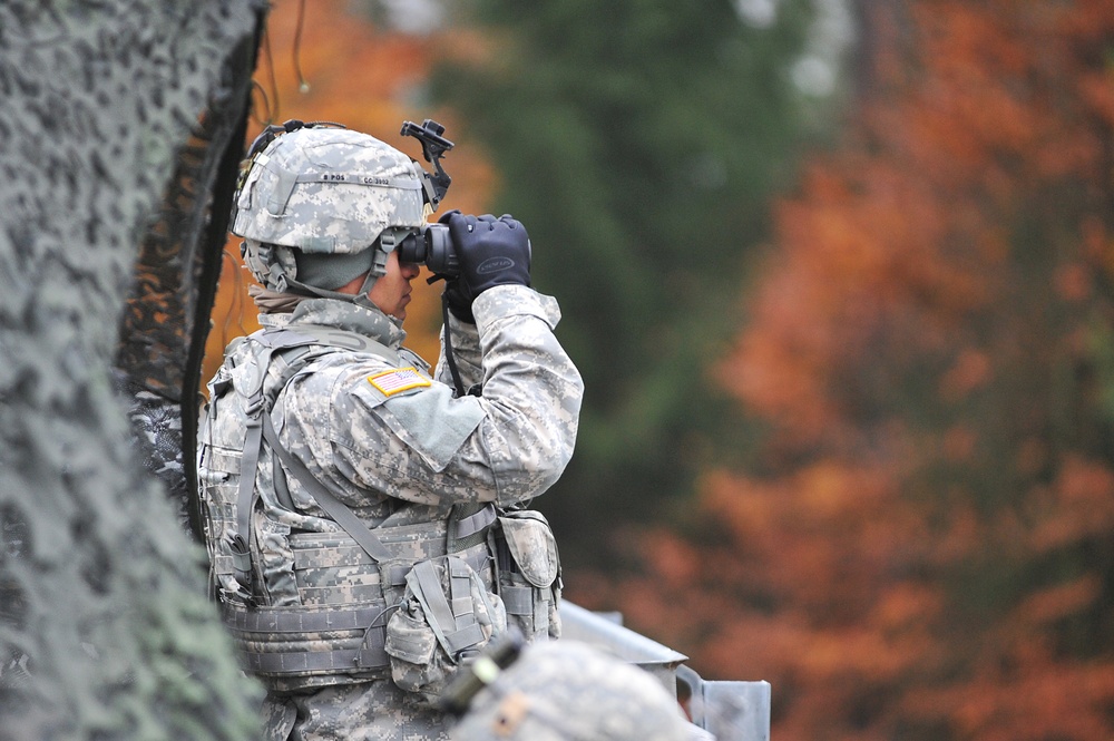 3rd Squadron, 2nd Cavalry Regiment, Observation Post Operations, Grafenwoehr, Germany