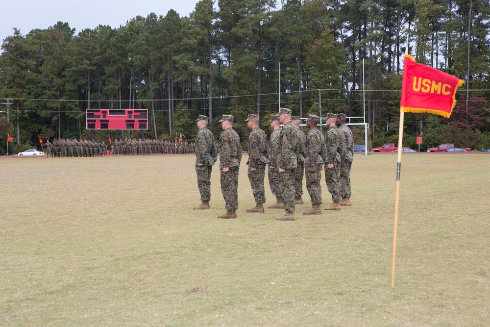 MWSS-274 Change of Command Ceremony