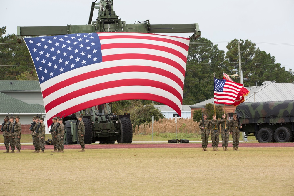 MWSS-274 Change of Command Ceremony