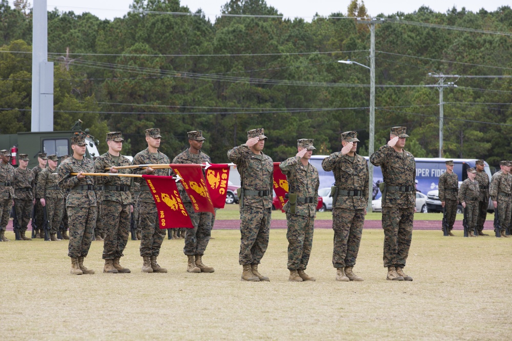 MWSS-274 Change of Command Ceremony