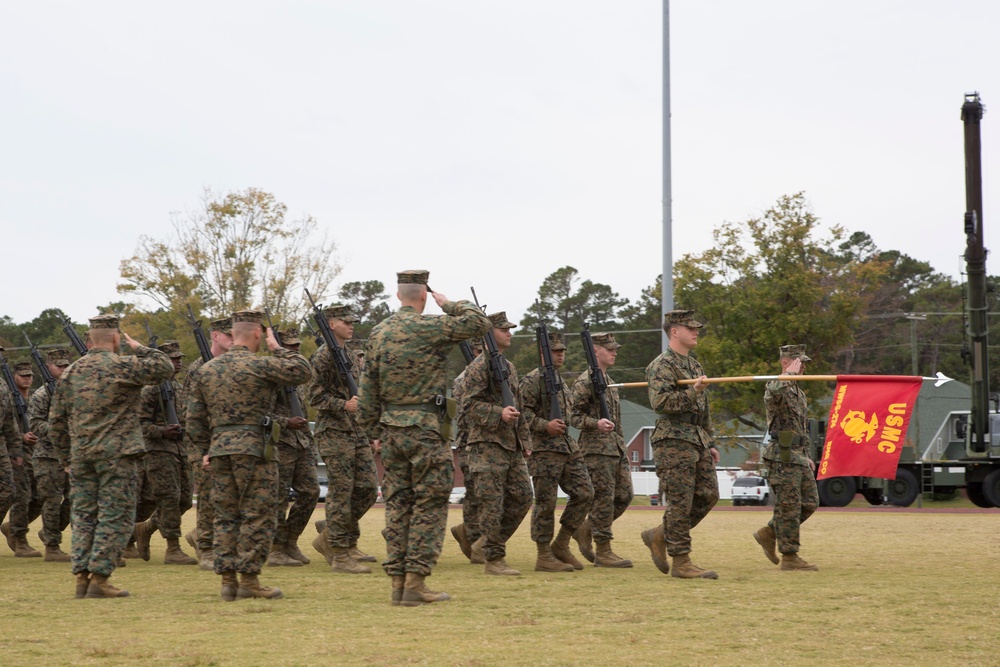 MWSS-274 Change of Command Ceremony