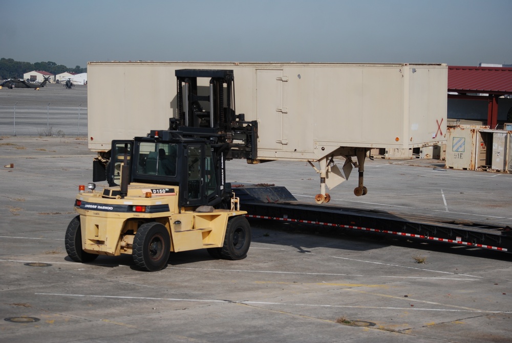 Falcon round up returns excess equipment to the force