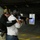 Firearms demonstration at FLETC firearms range, Cheltenham, Maryland