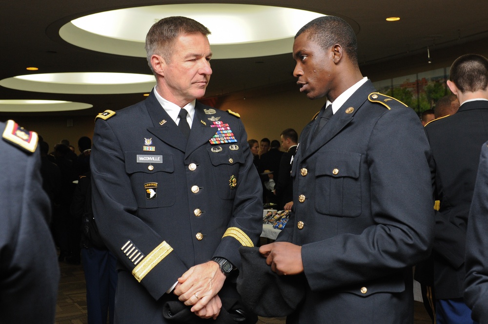 ROTC senior leader professional mentor forum at Howard University