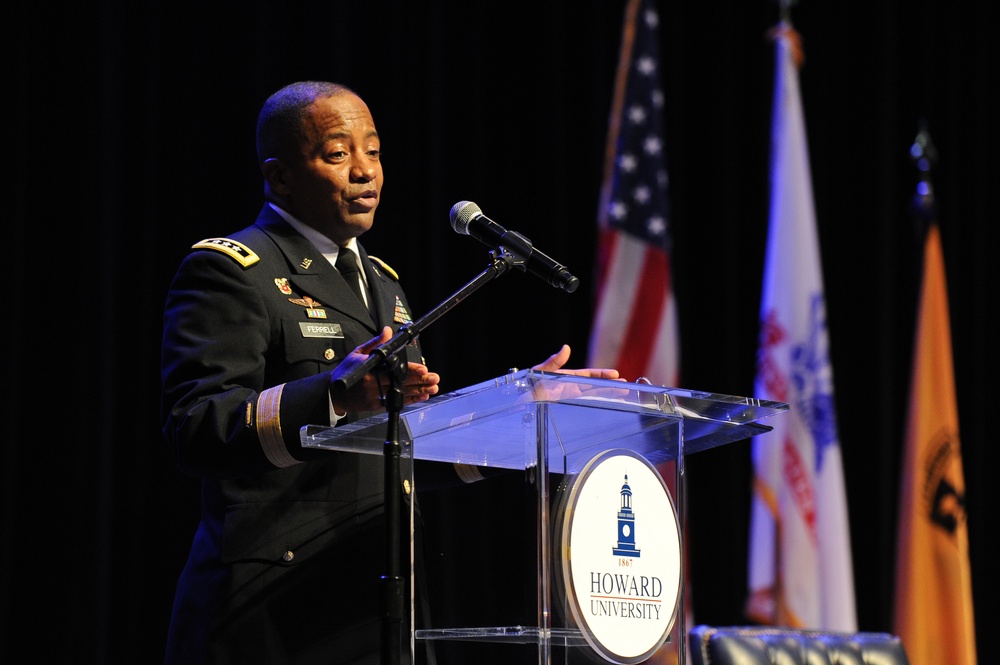 ROTC senior leader professional mentor forum at Howard University