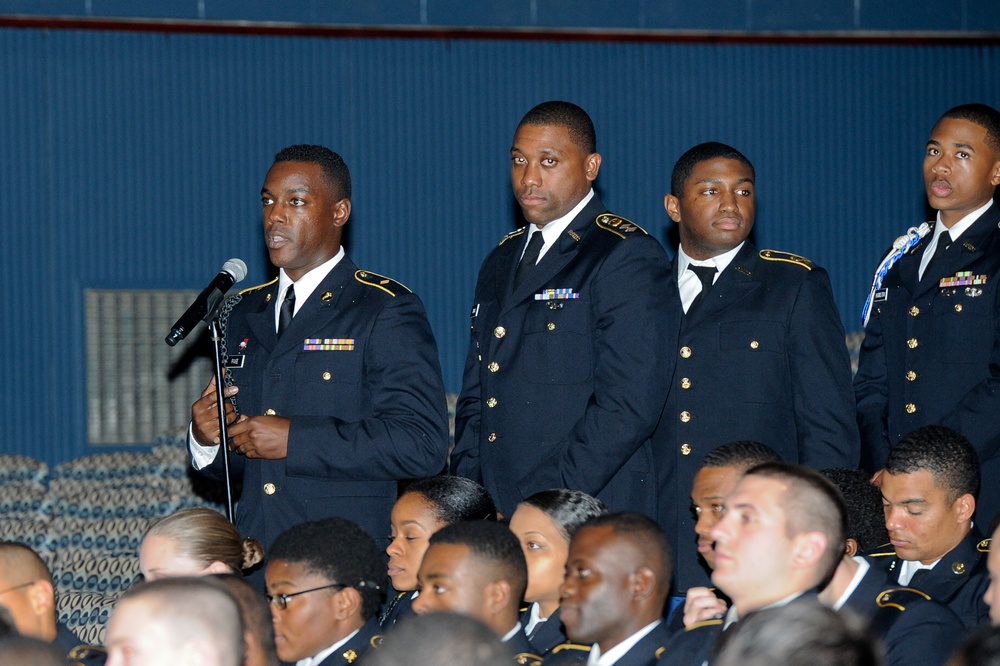 ROTC senior leader professional mentor forum at Howard University