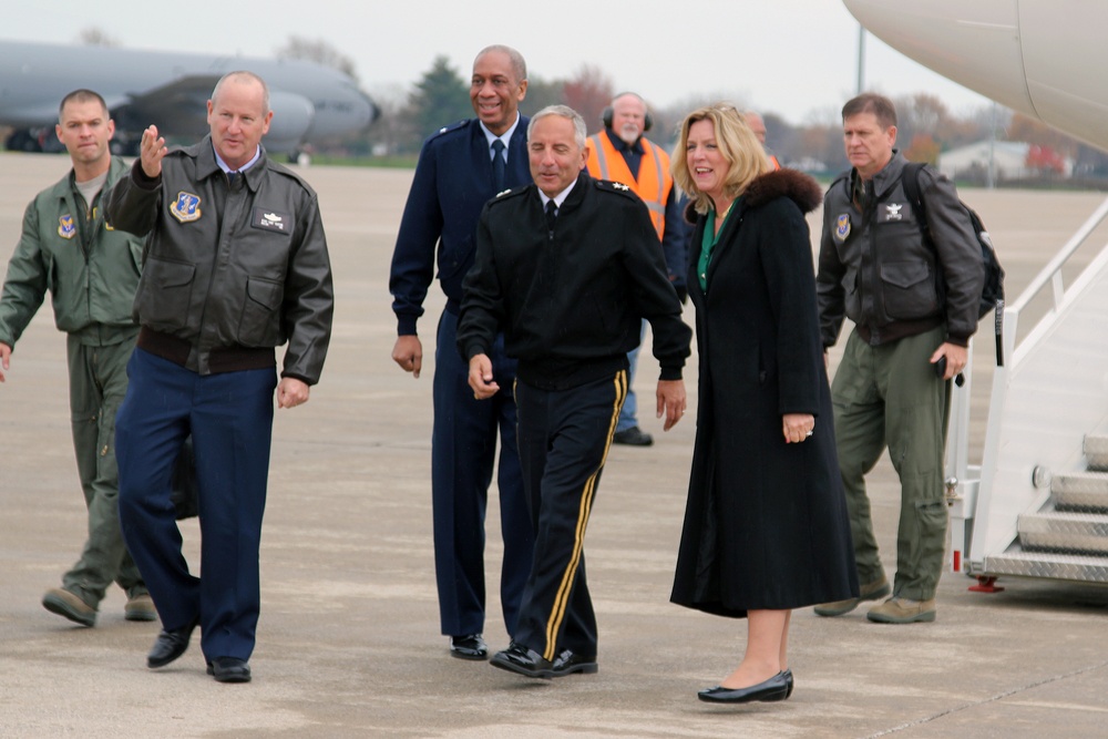 SECAF visits Selfridge Air National Guard Base