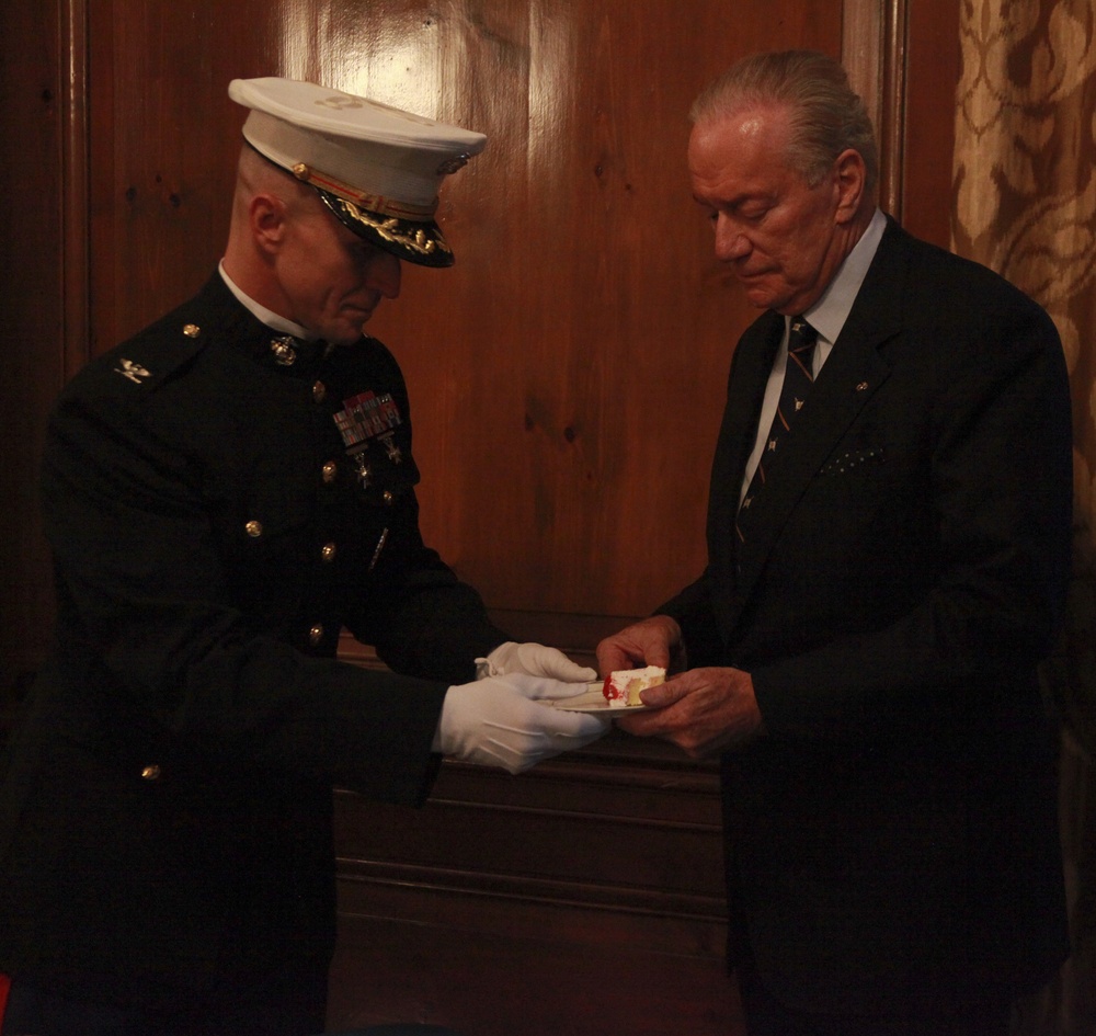 Marines Cut Cake with CFR