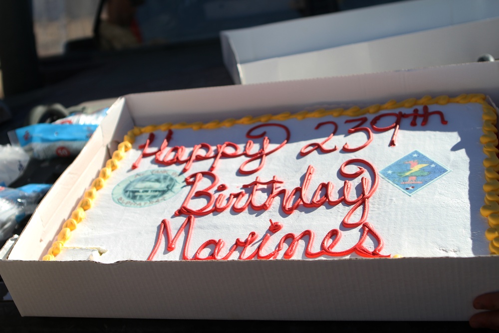 1st Tanks celebrates 239th Marine Corps Birthday, unit birthday