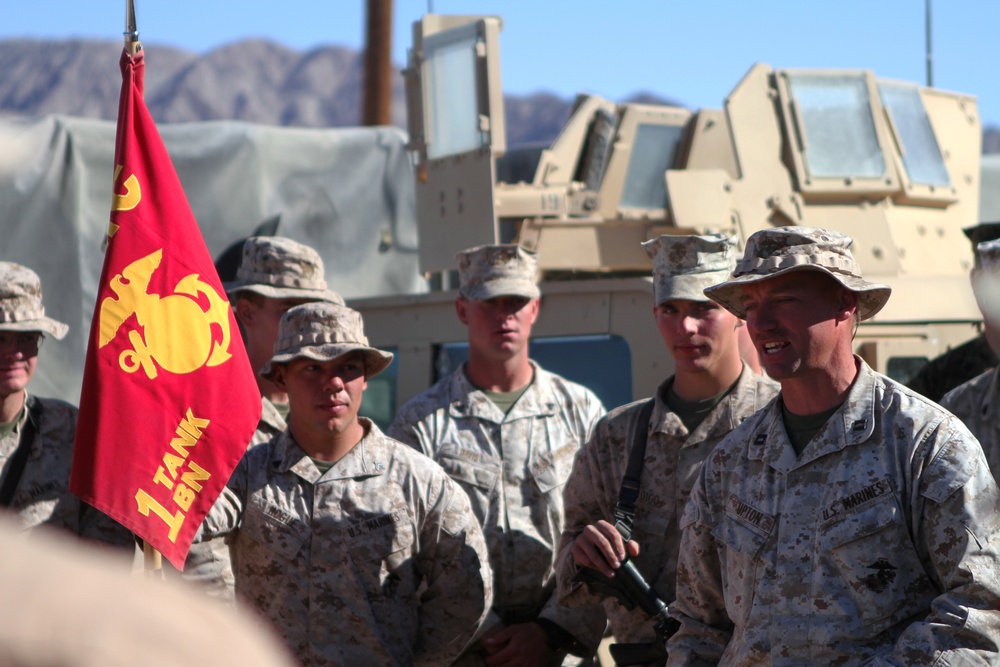 1st Tanks celebrates 239th Marine Corps Birthday, unit birthday