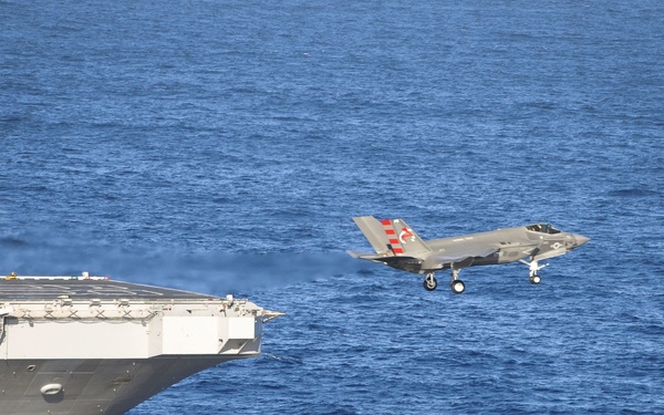 F-35C Lightning II at-sea trials