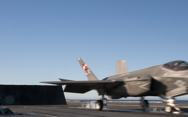 F-35C Lightning II at-sea trials
