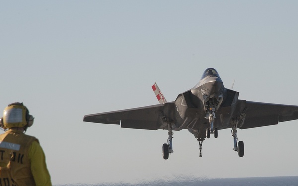 F-35C Lightning II at-sea trials