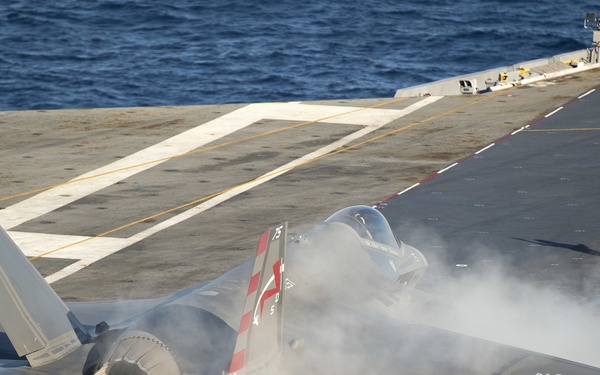 F-35C Lightning II at-sea trials