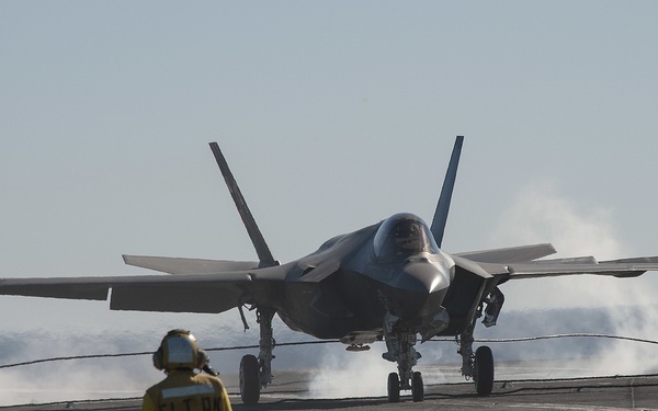 F-35C Lightning II at-sea trials