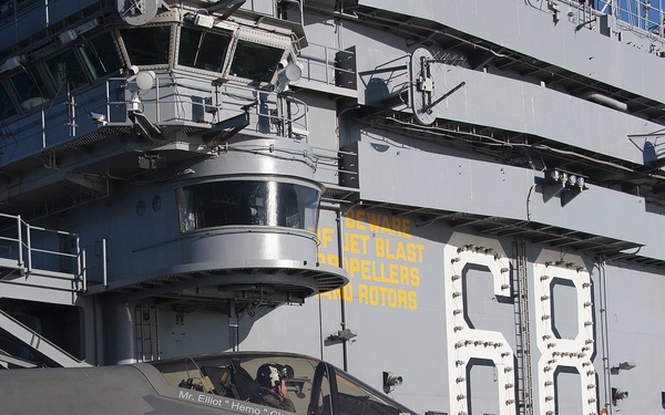 F-35C Lightning II at-sea trials