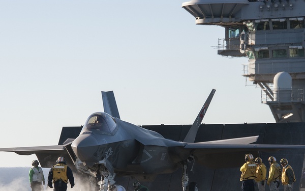 F-35C Lightning II at-sea trials
