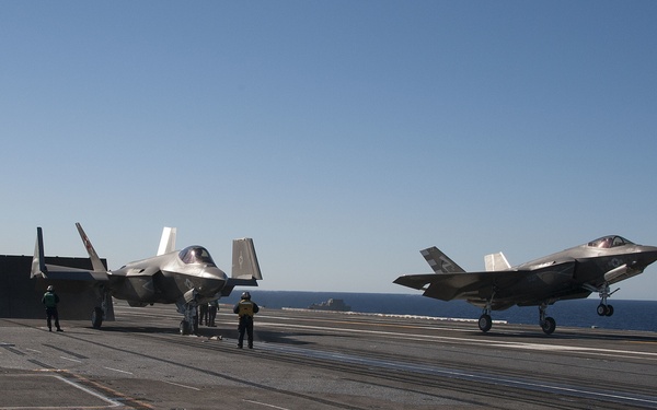 F-35C Lightning II at-sea trials