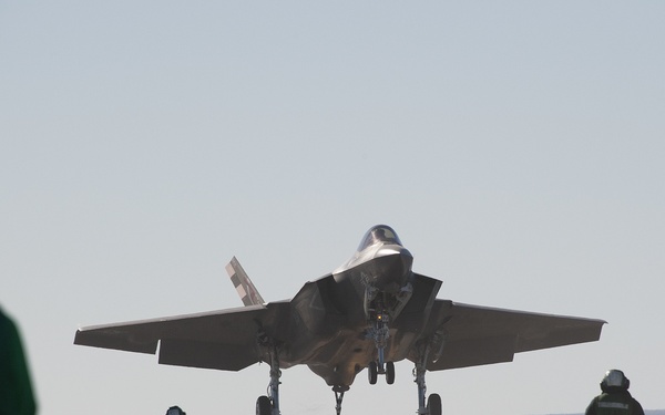 F-35C Lightning II at-sea trials