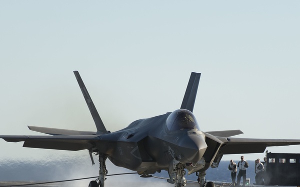 F-35C Lightning II at-sea trials