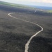 Pahoa lava flow aerials