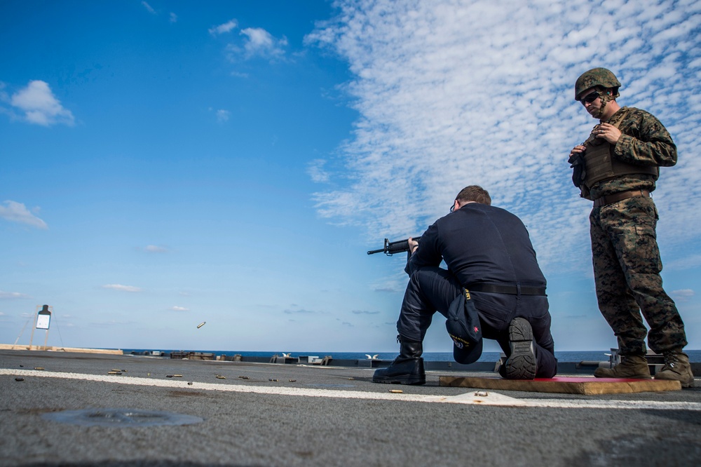 USS Germantown operations