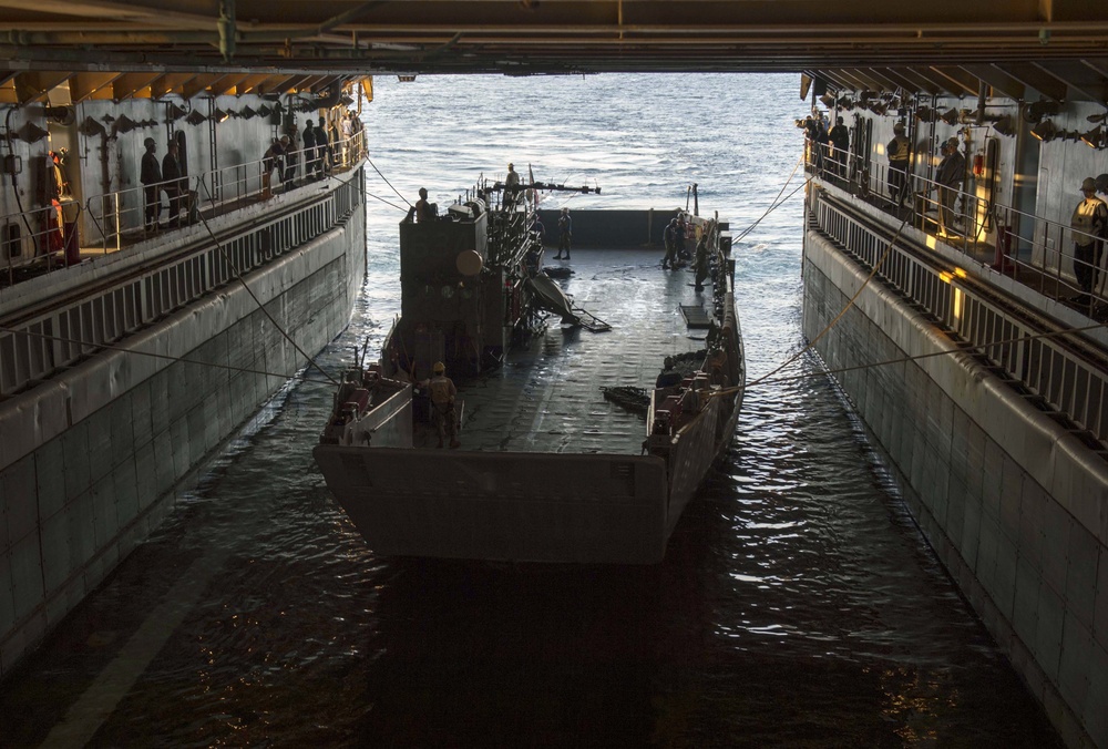 USS Germantown operations