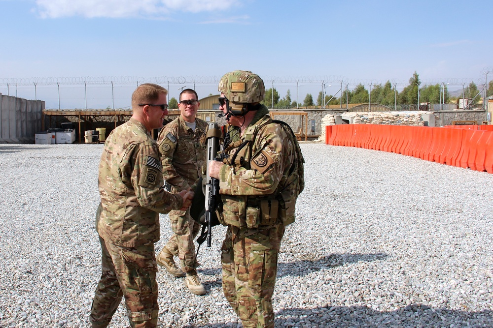CJTF-B Deputy Commanding General visits TAAC-E in eastern Afghanistan