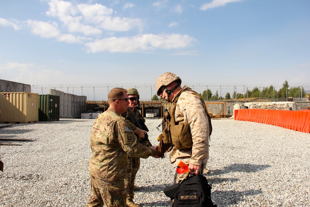 ISAF CJ4 visits TAAC-E in eastern Afghanistan