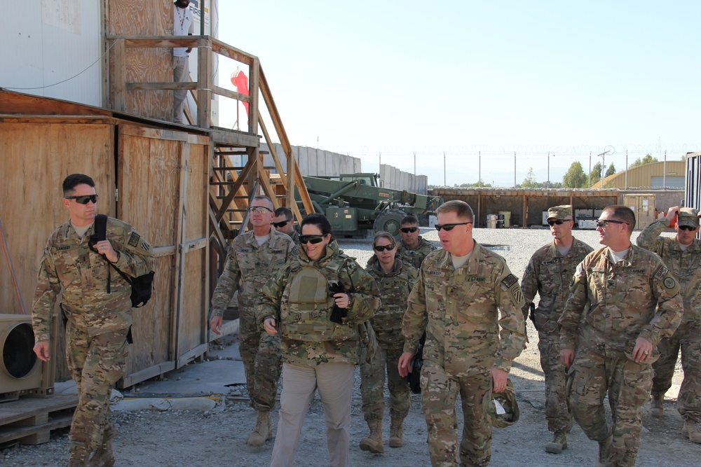 Assistant Secretary of the Army visits TAAC-E in eastern Afghanistan