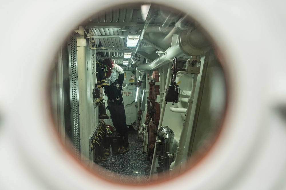 USS Halsey operations