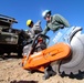 Aircraft recovery team trains with reclamation equipment
