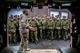 It’s like show-and-tell, but with really big guns