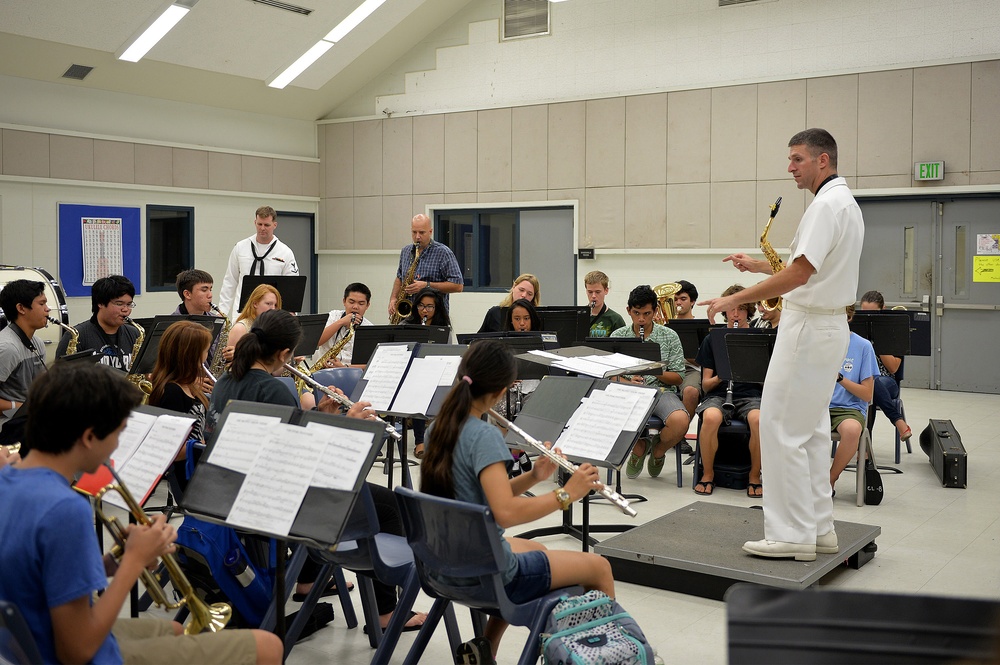 US Navy Pacific Fleet (PACFLT) Band's Popular Music Group