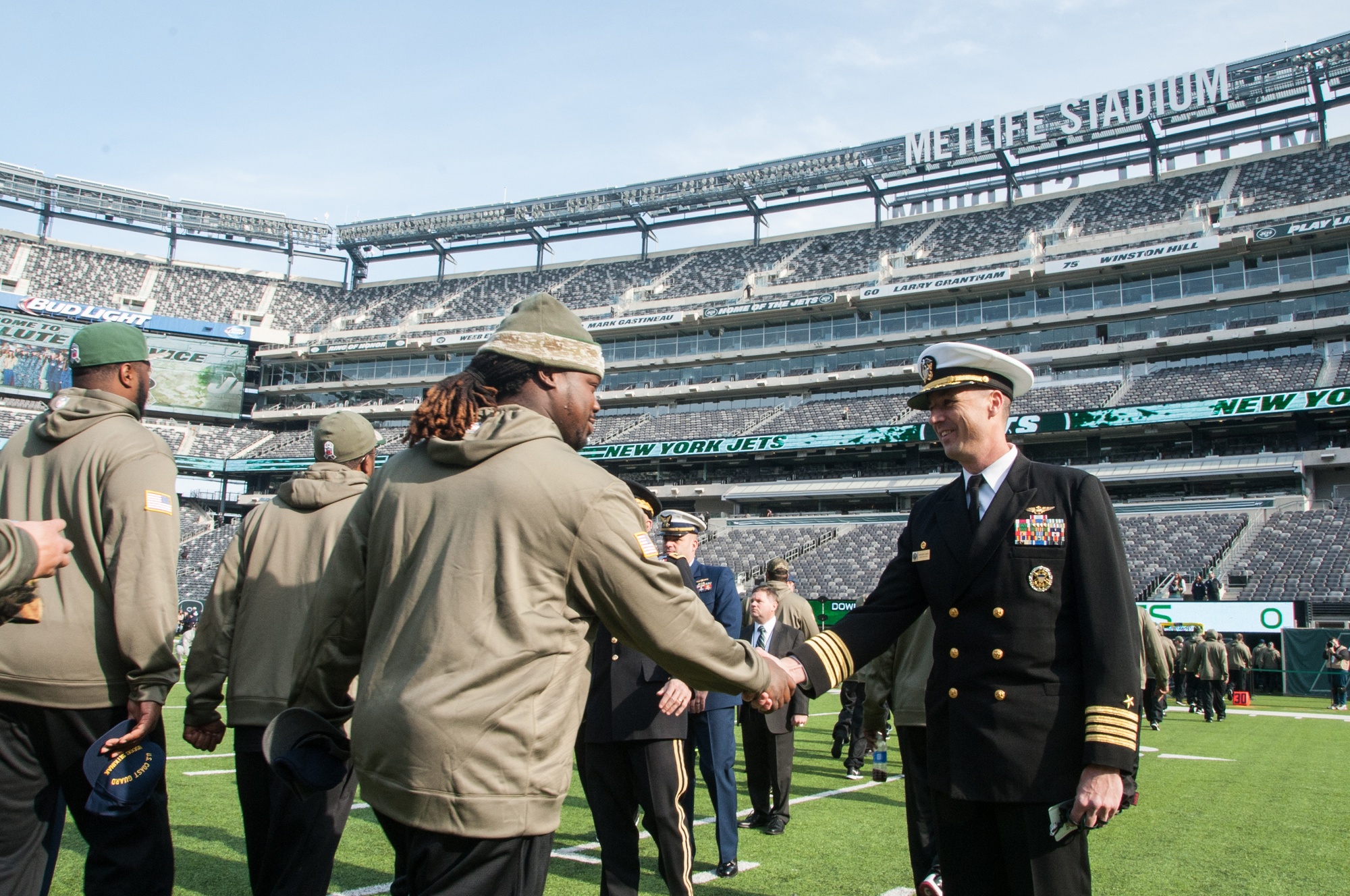 DVIDS - Images - New York Jets Salute to Service Game 11/14/21 [Image 3 of  7]