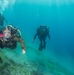 Explosive ordnance disposal divers