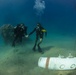 Explosive ordnance disposal divers