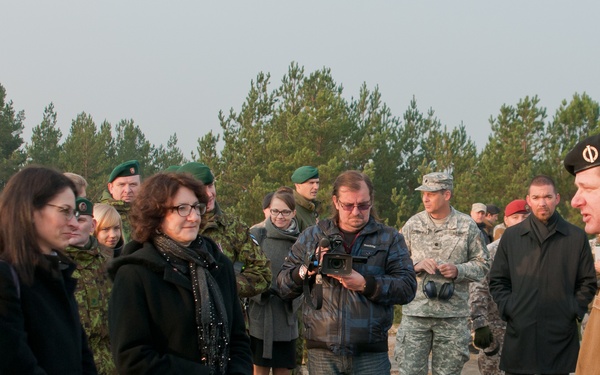 Fire for effect, a Baltic salute