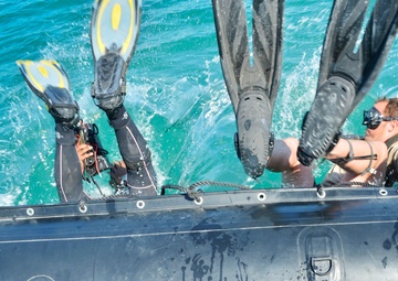 Task Group 56.1 EOD divers