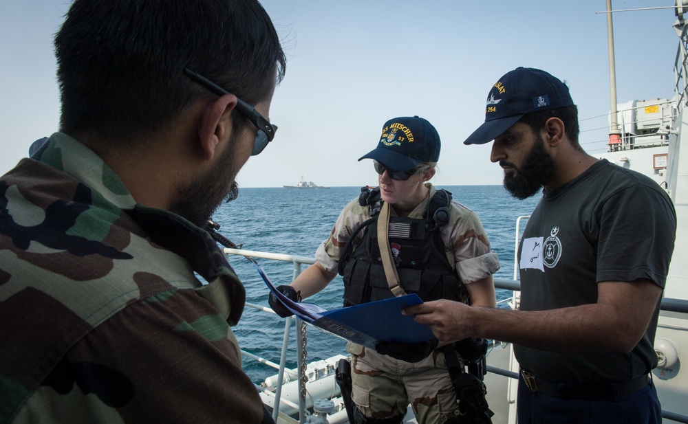 Search and seizure (VBSS) exercise