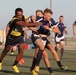 Expeditionary rugby team draws a crowd in Kuwait