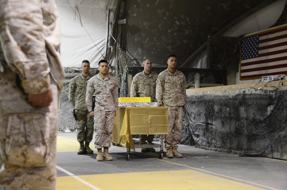 Marines celebrate 239th birthday at BAF
