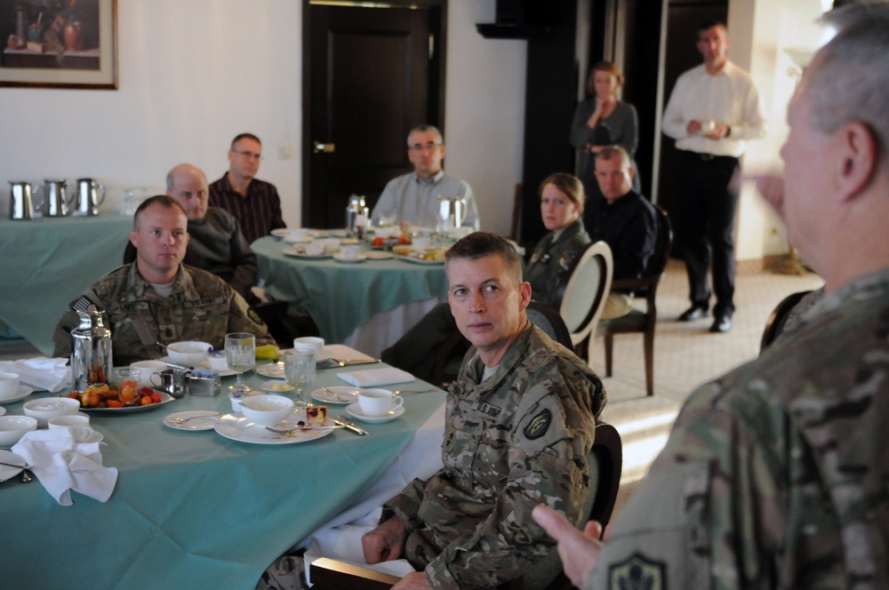 Army Gen. Frank Grass Germany visit