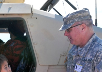 Guardsmen support school's Veterans Day