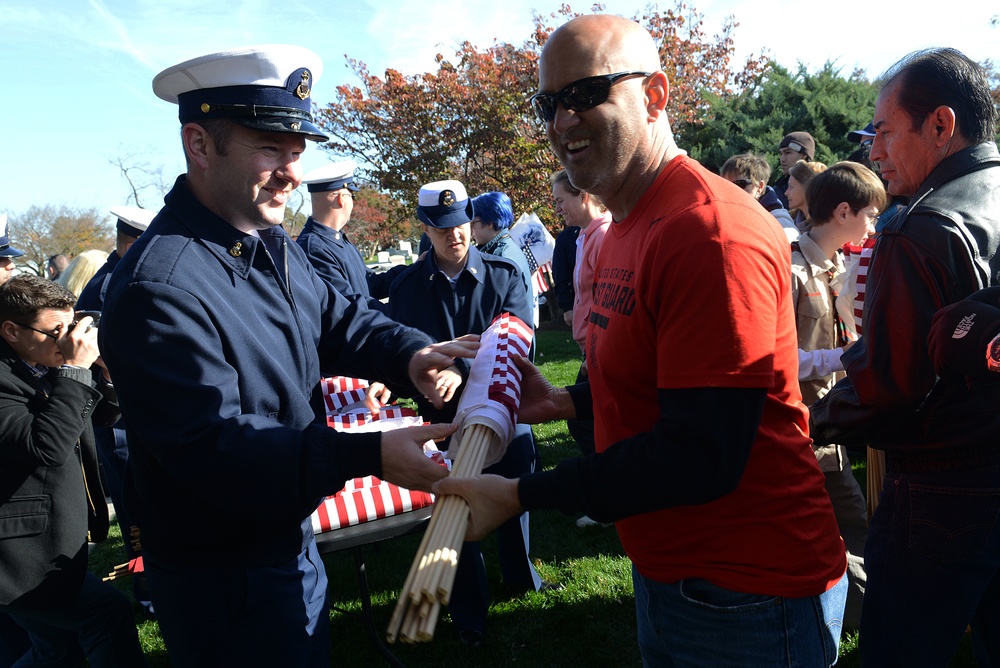 USCG honors fallen for Veterans Day