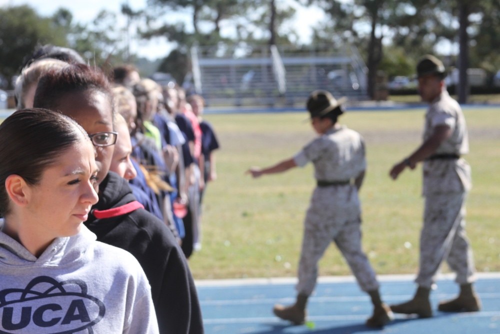 Recruiting Station Jacksonville holds All-Women pool function