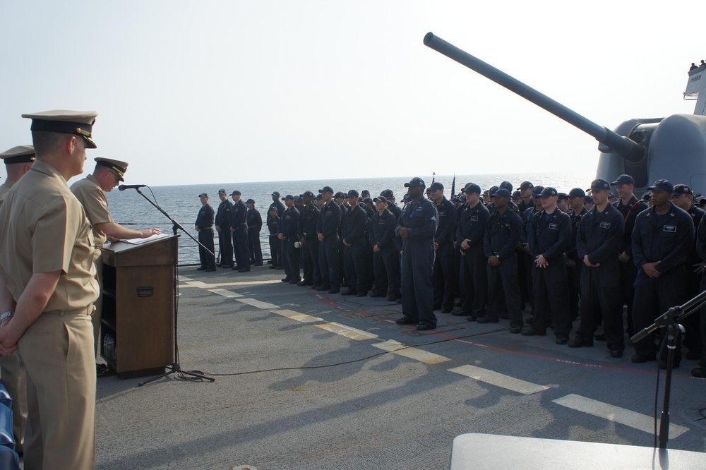 USS Mahan operations