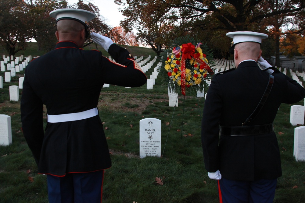 Sgt. Maj. Dan Daly Wreath Laying